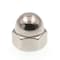 Prime-Line Cap Nut, 1/4"-20, 18-8 Stainless Steel, Plain, 25 PK 9077422 - alternate 1